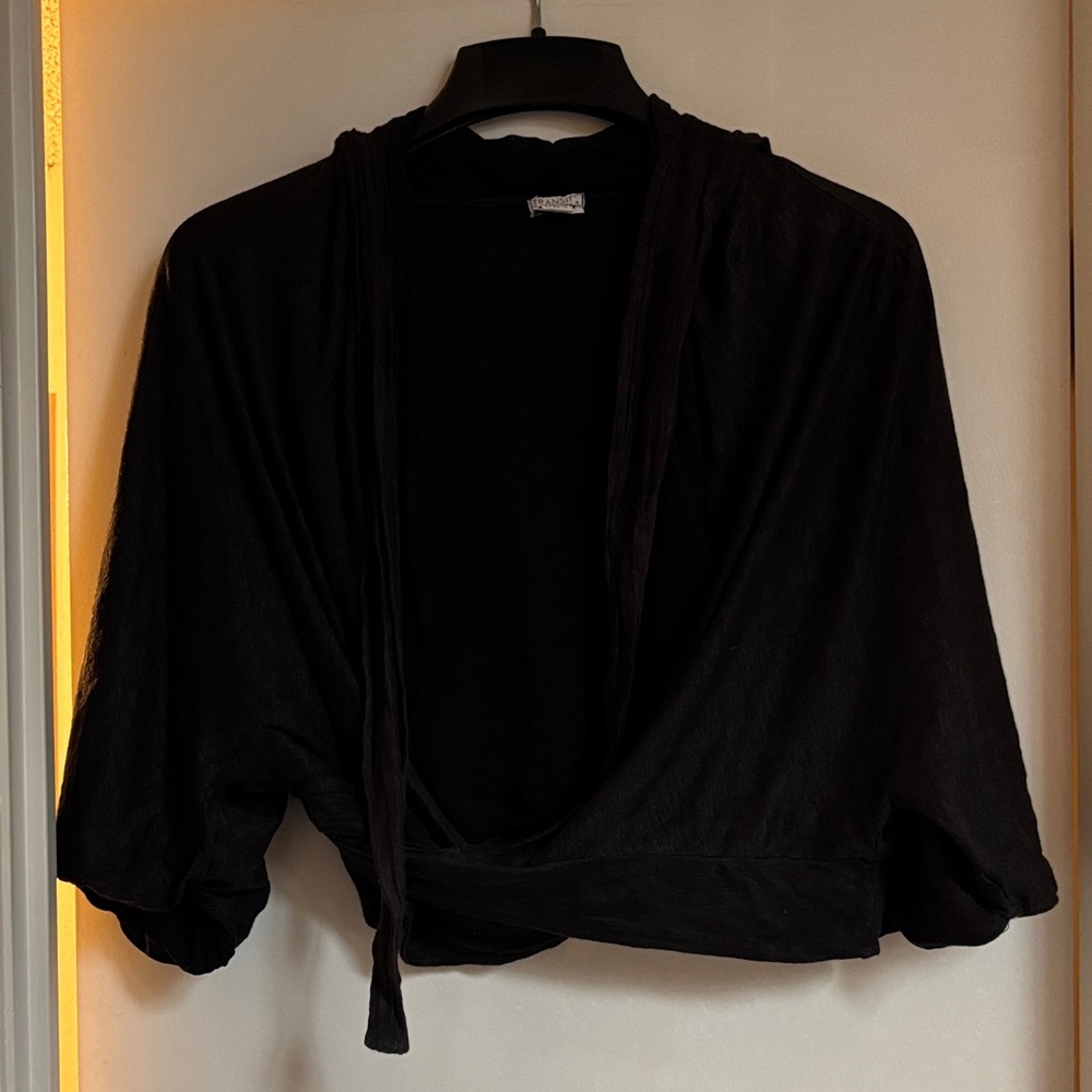 Transit par such made in Italy Elegant Black Women's Cape
